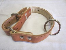 Hundehalsband-Rindleder-natur-