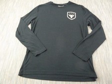 Under Armour Project Rock Langarmshirt Herren L schwarz HeatGear "Never Full"