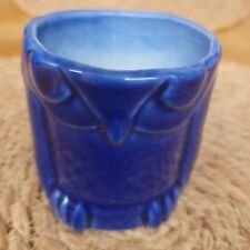 Keramik Eule Becher Vase