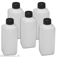 5er Set 250 ml Probierflasche PE-Flasche Kunststoffbehälter 