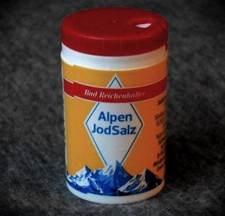 Bad Reichenhaller _ ALPEN JODSALZ _ Ministreuer _ Salz Salzstreuer _ 10 g #