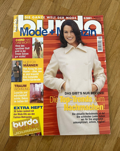 Burda mode magazin ausgabe - burda,