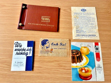 5 verschiedene Werbung DDR