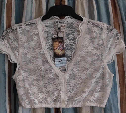Neu dirndlbluse gr 42 von - gr.42,