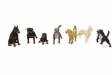 1/24 Diorama Hundefigur