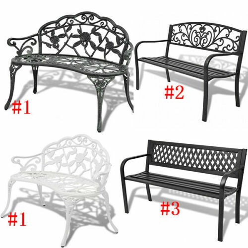 Gartenbank aluguss sitzer - gartenbank, 2-sitzer