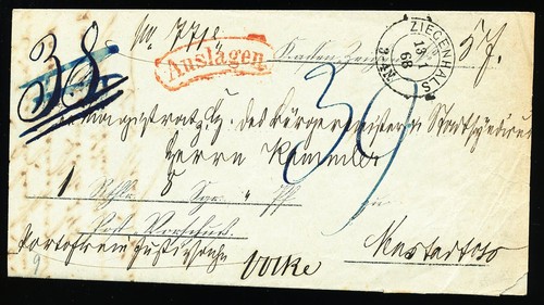 713866 preußen auslagenbrief - 713866),