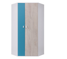 Jugend Eckschrank Fereolo 02 L / P Kleiderschrank Schlafzimmer Stauraum