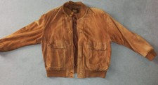 Wildlederjacke Herren - cognac Gr.54