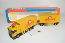 A5 45 1:50 TEKNO SCANIA 124L LOWENSENF TRUCK WITH TRAILER MIB