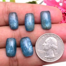 5 Stück Natürlich Aqua Blau