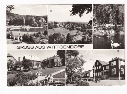 Uralte wittgensdorf auebad - ak,
