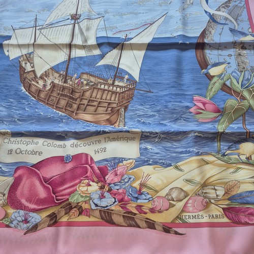 Quadratischer hermes schal - hermes, 90