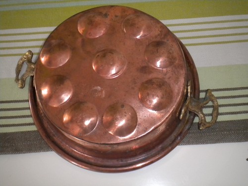 Schneckenpfanne kupfer zink - kupfer,
