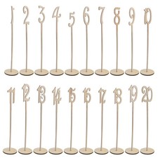 Tischnummern Hochzeit