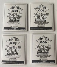 Panini Fussball Bundesliga 2002 Sticker auswählen # Wappen, Silber & Goldsticker