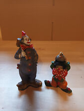 Dipinto a Mano - 2 Clowns - Handbemalt - Italy - Sehr guter Zustand