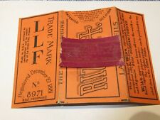 Zigarettenpapier RIZLA + orange alte Verpackung Sammler Raucher Tabak Zigarette