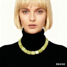 Peridot Halskette Kette