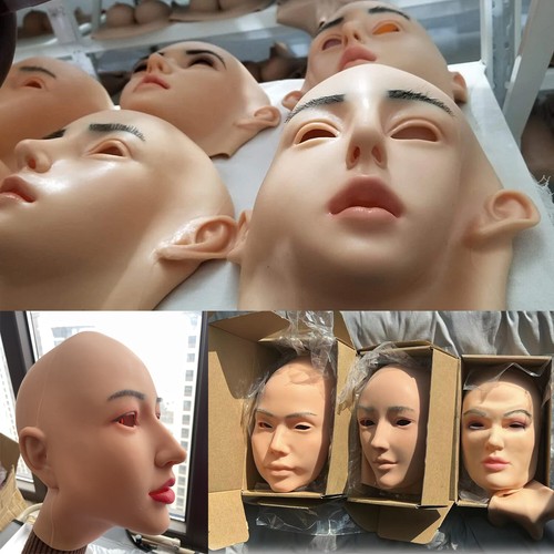 Realistic silicone mask - silicone,