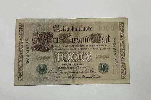 Banknote 1000 mark april - 1000, 21.april