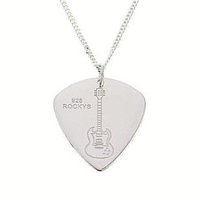 Silber Plektrum  SG Gitarre