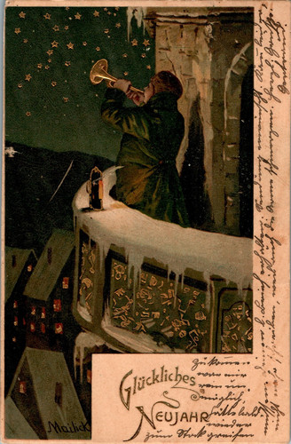 Litho künstlerkarte sig - litho, ak