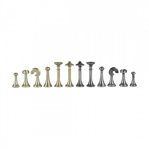 Schachfiguren messing - -,