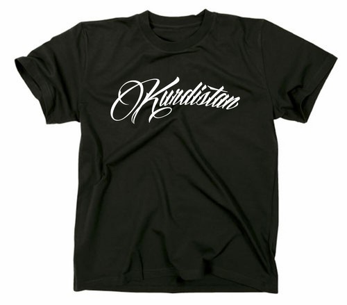 Kurdistan shirt schriftzug - t-shirt,