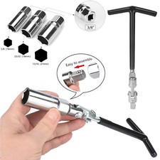 Zündkerzenschlüssel Satz 16/18/21 mm PKW Motorrad Zündkerze Nuss Steckschlüssel