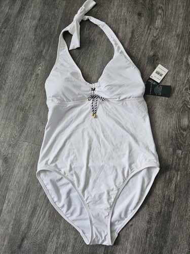 Badeanzug ralph lauren weiß - badeanzug,