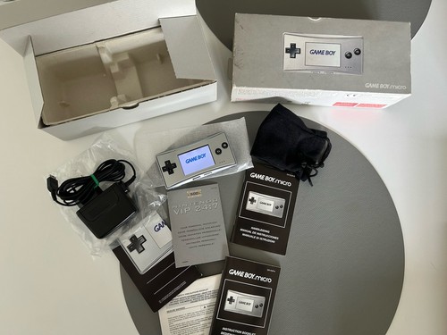 Nintendo gameboy micro silber - micro,