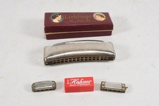Q43D40- 3x Hohner Mundharmonika 1x unsere Lieblinge 2x Mini Mundharmonika