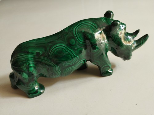 Malachit steine tiere - tiere, kunst