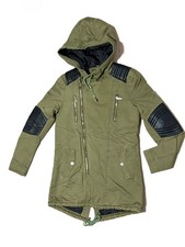 Herren Jacke Parka mit Kapuze