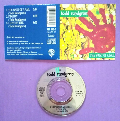 Mini todd rundgren the want - todd,