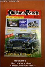 Oldtimer Praxis 10/97 Goliath