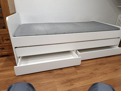 Ikea bett zum - bett,