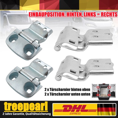 Tür scharnier hecktüre - 4x,