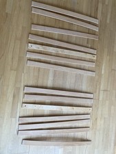 14x Flexa Einzellatten mit+ohne Löcher + Einsteckwinkel 90x200cm Zubehör