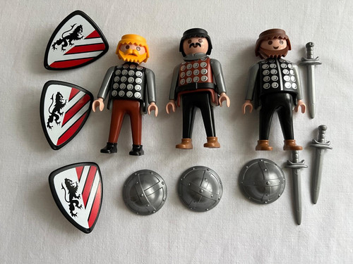 Playmobil schwarze - playmobil, 3x