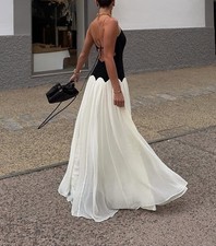 Maxikleid, Asos Design, Creme