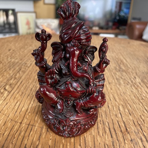 Vintage ganesha statue cm - 12,