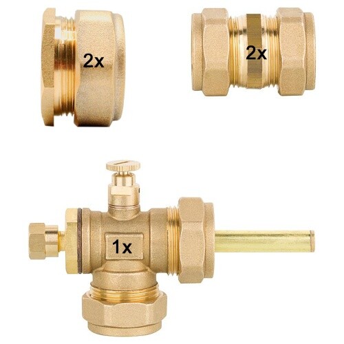 5tlg kollektor verbinder set - 5tlg., kollektor-verbinder