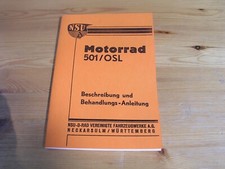 NSU D-Rad 501 / OSL Motorrad