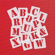 ABC - Schriftschablonen ●