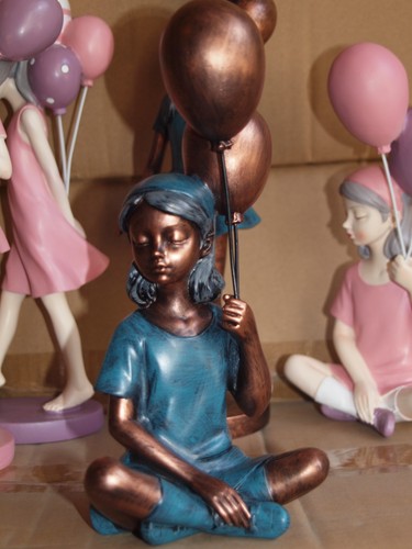 Deko figur mädchen mit - deko,