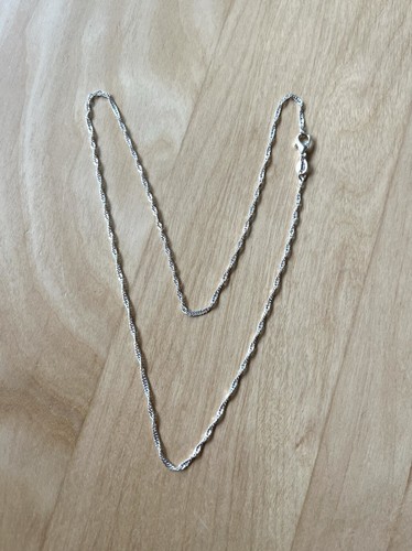 Silber 925 gedreht halskette - 925,
