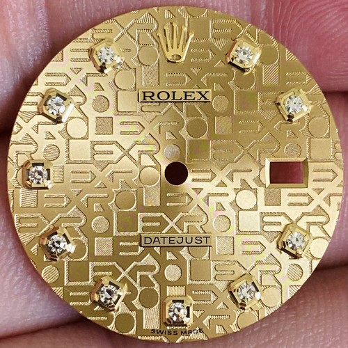 Rolex diamant zifferblatt - rolex,