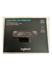 Logitech C920 Pro HD Webcam, schwarz, 1080p, 30 fps, NEU+OVP
